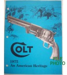 Colt 1975 Firearms Catalog - Original
